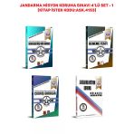 Jandarma Misyon Koruma Sınavına Hazırlık Kitapları 4’Lü Set (1)