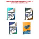 Jandarma Misyon Koruma Sınavına Hazırlık Kitapları 4’Lü Set (2)