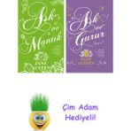 Jane Austen 2 Kitap Seti + Çim Adam Hediye - Hayır