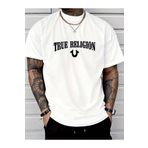 JANES Erkek True Religion Baskılı Süprem T-shirt