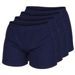 janisramone® Hotpants kız bisikletçi pantolonu, yumuşak elastik bel, yaz, fitness stüdyosu, yoga, jimnastik, kız, hafif aktif giyim, egzersiz spor pantolonu, bale kızı, neon dans şortu, 4 adet