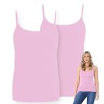 janisramone® Kadın Cami Askılı Bodycon Kolsuz Üstler, 2'li Paket Kolsuz Açık Yuvarlak Yaka Yelek Üst Kadın İngiltere, Esnek Dar Kesim Spor Salonu Giyim, Düz Günlük Yazlık Kadın Kombinezonlar, bebek