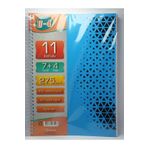 Janissary 7+4bölümlü 275 Yaprak A4 Sipralli Ayraçlı Defter 7 Kareli 4 Çizgili Çoklu Defter