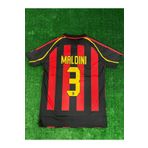JANJON STAR Maldini Efsane Milan Yakalı Iç Saha Retro Forma / Nostalji Maldini Forma