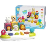 Janjonstar Çocuklar Için Elektronik Klavye Çalmak ve Müzik Çalmak, Erken Çocukluk Döneminde Saklambaç Eğitimi, Bulmaca ve Dokunma Oyuncakları (Yurt Dışından) - toy