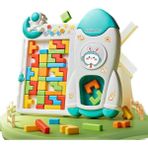 Janjonstar Tetris Blokları, 3 Boyutlu Stereoskop Bulmaca, Mantıksal Düşünce Eğitimi, Bulmaca Tahtası, Müzik, Çocukların Bulmaca Oyuncakları (Yurt Dışından)