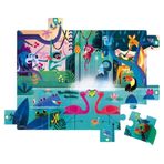 Janod 20 Parça Sürpriz Orman Puzzle