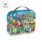 Janod 36 Parça Şehir Puzzle