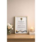 janset home shop Fotoğraf Çerçevesi Ahşap çerçeve a4 boyutu 21*29.7cm diploma sertifika çerçevesi