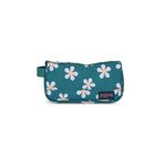 Jansport Medium Accessory Pouch Yeşil-Çiçek Desenli Kalem Çantası