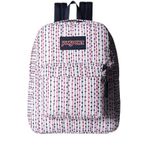 Jansport Superbreak Beyaz Renkli Noktalı Sırt Çantası