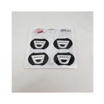 Jant Göbeği Arma Dacia Alüminyum 60mm. 4'lü Set Siyah