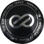 Jant Göbek Arma Enkei Sticker 4'lü Set