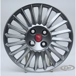 Jant Kapağı Kırılmaz 15" Fiat Punto Model (Çıkartma Hediyeli) (Adet Olarak) - Krom