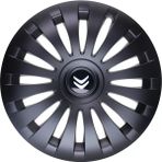 Jant Kapağı Kırılmaz 17" Siyah Vito Model (1 Adet) - 01-Siyah - 17 inç