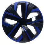 Jant Kapağı Kırılmaz Çıtalı 15" Yeni Model Mavi Çıtalı 4'Lü (Takım Olarak)