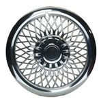 Jant Kapağı Kırılmaz Telli 12" Abs Krom Paslanmaz 4'Lü (Takım Olarak)