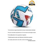 Janva FİFA European Red Şampiyonlar Ligi Özel Tasarımı Futbol Topu Lazer Kesim 400 gram 1.Kalite