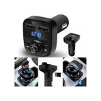 Janva Kobal Car X8 Araç Içi Fm Transmitter Bluetooth Usb Mp3 Sd Kart Kiti- Beyaz