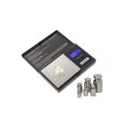 Janva Professional Hassas Terazi 500 gram Kapasiteli 0.1 Hassasiyetli Dijital Kapaklı Tartı