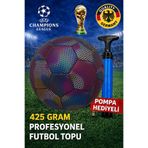 Janva Reflektif Gece Işıkta parlayan Pompalı Futbol Topu Lazer Kesim 425 gram 1.kalite