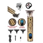 Janva Rf-1801 T-bıçak Komple Vucüt Kılı Traş Saç Ense Sakal Çizim Lazer Epilasyon Öncesi Tıraş Makinesi