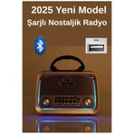 Janva Rt-301 Nostaljik Radyo Bluetooh Müzik Kutusu