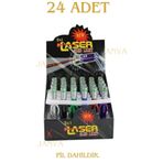 Janva Ultra hafif 24 adet Kedi Lazeri Fener Çok Fonsiyonlu Kedi Oyuncağı Toptan Çok Renkli Kamp