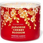 Japanese Cherry Blossom / Büyük Mum - Seçenek 1
