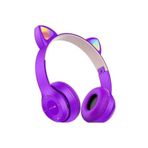 Japanex Bluetooth Kedi Kulaklı LED Işıklı Kulak Üstü Kulaklık P47M