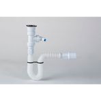 Japar 50 mm Çıkışlı Lavabo ve Evye Sifonu