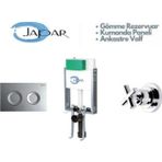 JAPAR Adnoss Gömme Rezervuar(510198) Kumanda Paneli(500148) Ankastre Valf(570255)