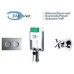 Japar Adnoss Japar Gömme Rezervuar - Kumanda Paneli - Ankastre Valf 510198-500148-570255 - GÖMME REZERVUAR - KUMANDA PANELİ - KESME VALFİ