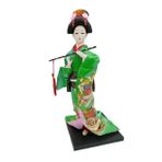 Japon Kimonolu Geyşa Bebek Biblo 30 cm No.13