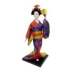 Japon Kimonolu Geyşa Bebek Biblo 30 cm No.9