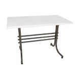 Japon Mutfak Masası 80X120 Cm Esb - (Werzalit, Wermodin Ve Allzalit Tabla) - Beyaz