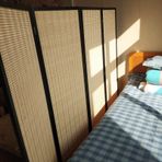 Japon Oda Bölücüler Yatak Odası Katlanır s 6 Paneller 6 Ayak Uzun Kat Ayırıcı Panelleri Ahşap Braketi ve Taban Bağlantısız Bölmeler Kurulu