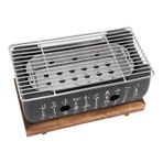 Japon Tarzı Barbekü Izgara Soba, Taşınabilir Alüminyum Alaşımlı Masa Üstü Izgara Kömür Izgara, Barbekü Için Çok Fonksiyonlu Kullanım, Hızlı Ve Eşit Isıtma, Temel Ev Aleti (M)