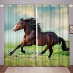 Japon Tarzı Deniz Dalgaları Erik Çiçeği Çiçekli Pencere Panelleri Şık Lüks Mikrofiber Geleneksel Retro Pencere Perdeleri Seti Çocuklar Yetişkinler ve Kadınlar için Oda Dekoru 167 cm x 182 cm