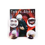 Japon Tokyo Ghoul 4 Lü Rozet Broş
