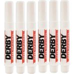 Japon Yapıştırıcısı Derby 6 Adet Mini Parmak Japon Yapıştırıcı Kuvvetli Hızlı Yapıştırıcı 1.5 gr 6 Adet - Şeffaf - Standart