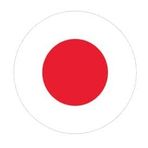Japonya bayrağı ulusal yuvarlak şekil araba Stryling kamyon pencere çıkartması etiket vatansever otomatik tampon Sticker vinil dekor SUV tekne bagaj kask baret hediye
