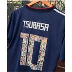 Japonya Özel Üretim Kaptan Tsubasa Forması - 2XL - Mavi