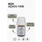 JARDIN DE FLEURS Mür (Myrrh) Uçucu Yağı 5 ml - %100 Saf Aromaterapi Yağı