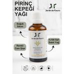 JARDIN DE FLEURS Pirinç Kepeği Yağı (Rice Bran Oil) 50 ml - %100 Saf Aromaterapi Yağı
