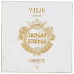Jargar 630851 Superior Keman Re (D) Teli | Gümüş Sarım Orta Tansiyon Sıcak ve Kadifemsi Keman Tonları İçin En Üst Sınıf