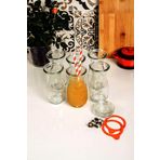 JARLOVEIN Weck 290 ml Juice Kavanoz Set (6 Adet) 763