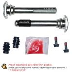 Jaroparts Toyota Corolla Arka Fren Kaliper Pim Takımı (E15) 2007-2012