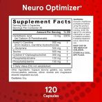 Jarrow Formulas Neuro Optimizer Citicoline,(Sitikolin) Cdp Choline, Cognizin Phosphatidylserine Brain Health And 120 Capsules