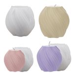 JasCherry 3 adet mum kalıbı, 3D spiral mum, silikon kalıp, kendin yap silikon mum kalıbı, mum, aroma taşı, kokulu mum üretimi için
